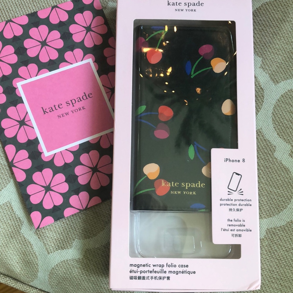 Kate Spade IPhone 8 Folio case NIB